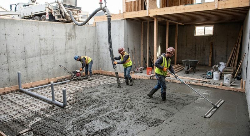 Basement Concrete Installation in Arcadia, FL