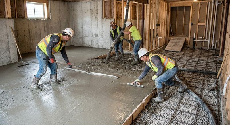 Basement Concrete Installation in Port Charlotte, FL