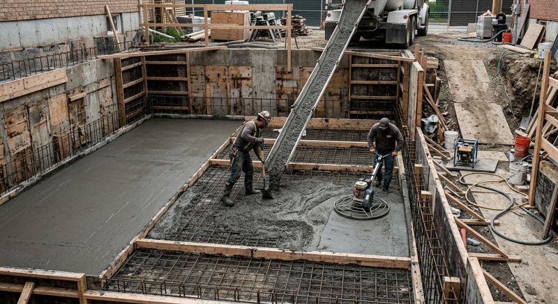 Basement Concrete Installation in Port Charlotte, FL
