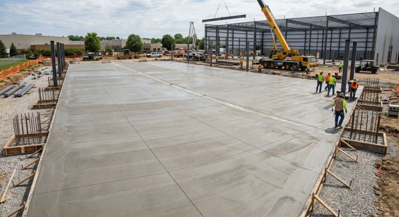 Commercial Slab Construction in Rotonda West, FL