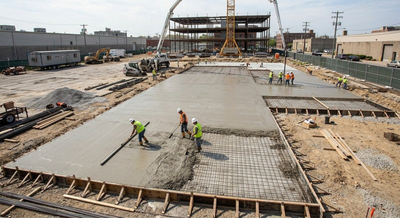 Commercial Slab Installation in Charlotte County, FL