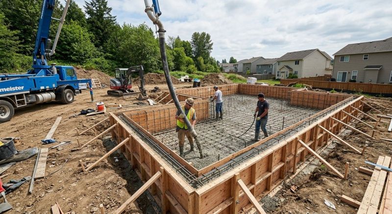 Concrete Foundation Installation in Englewood, FL