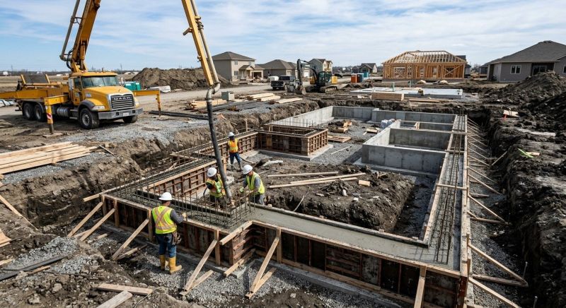 Concrete Foundation Installation in Venice, FL