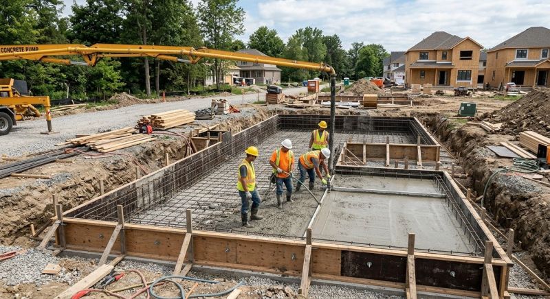 Foundation Pouring in Port Charlotte, FL