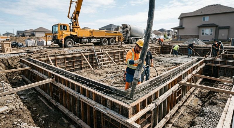 Foundation Wall Pouring in Port Charlotte, FL