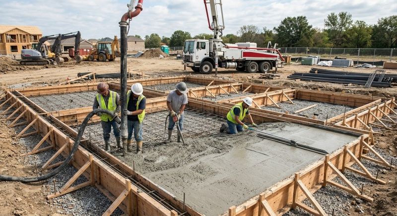 Foundation Wall Pouring in Port Charlotte, FL