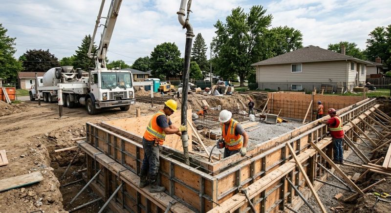 Foundation Wall Pouring in Port Charlotte, FL