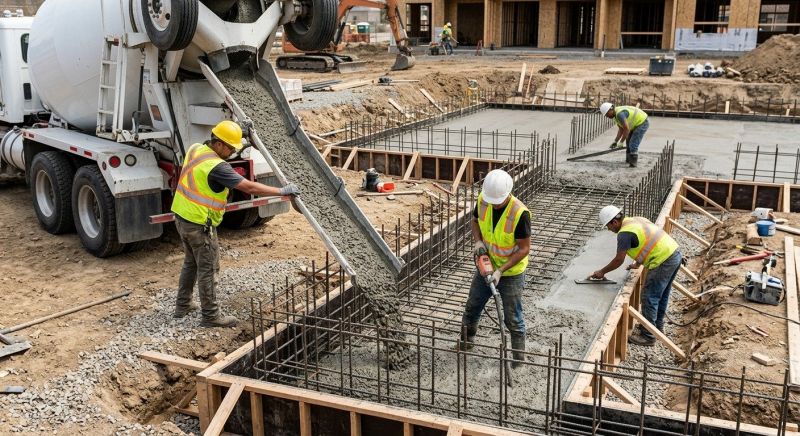 Foundation Wall Pouring in Nokomis, FL