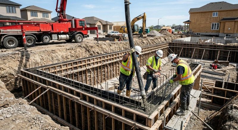 Foundation Wall Pouring in Punta Gorda, FL